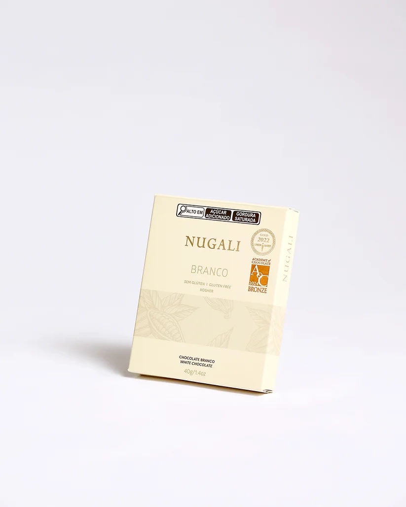 TABLETE CHOCOLATE BRANCO 40g